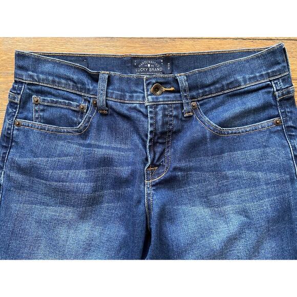 LUCKY BRAND ‘Easy Rider Crop’ Stretch Jeans sz 8/29 (w30) - Picture 5 of 10